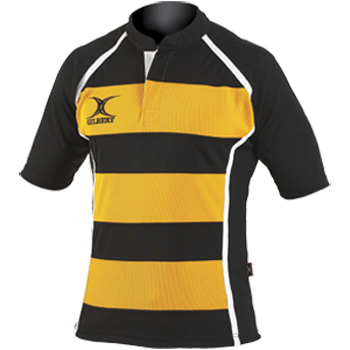 <B>Gilbert Xact rugby shirt gestreept</B>